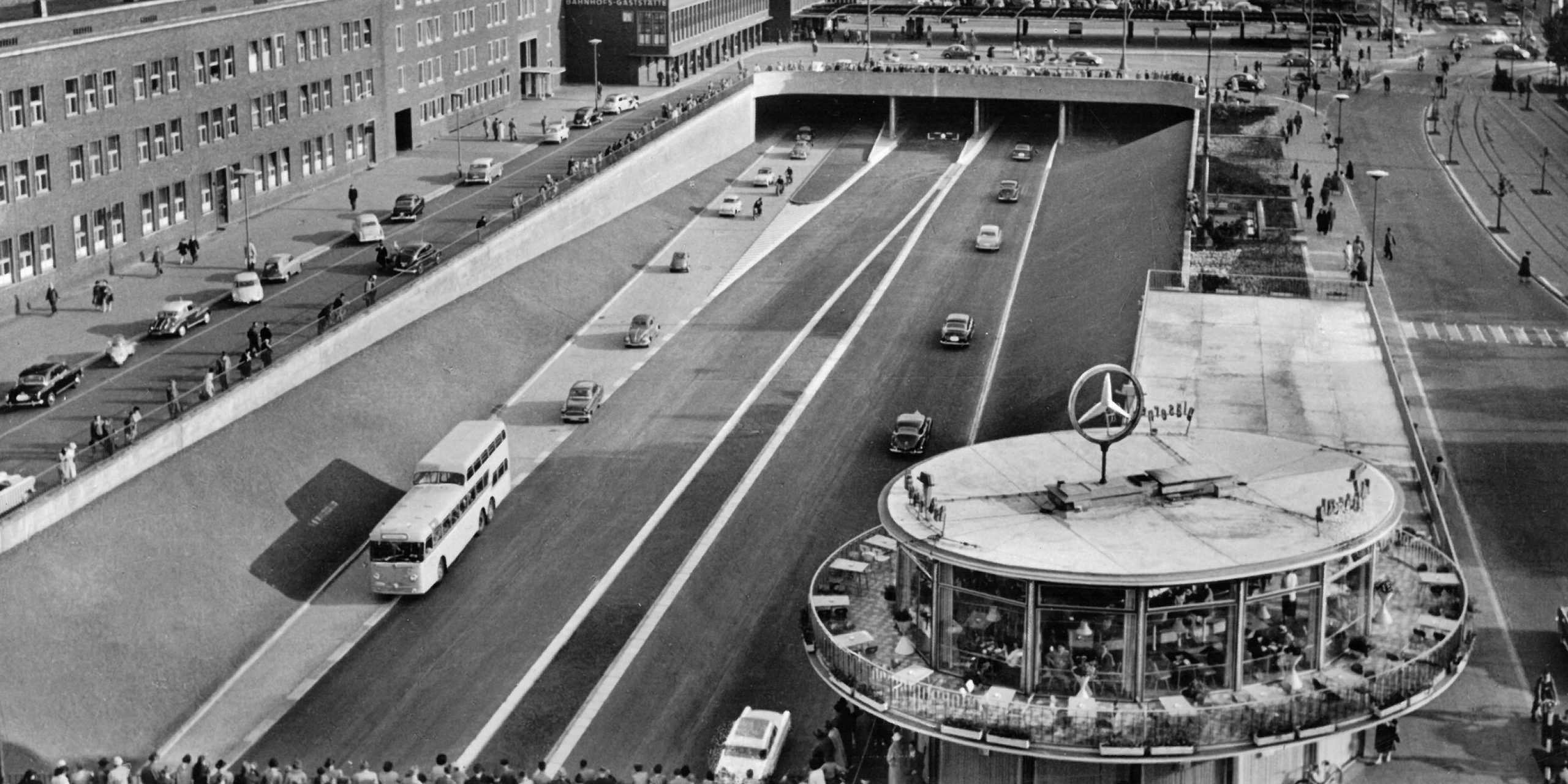 Nord-Süd-Straße (Stadtautobahn A 59), 1957