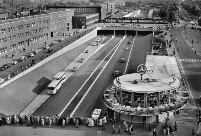 Nord-Süd-Straße (Stadtautobahn A 59), 1957
