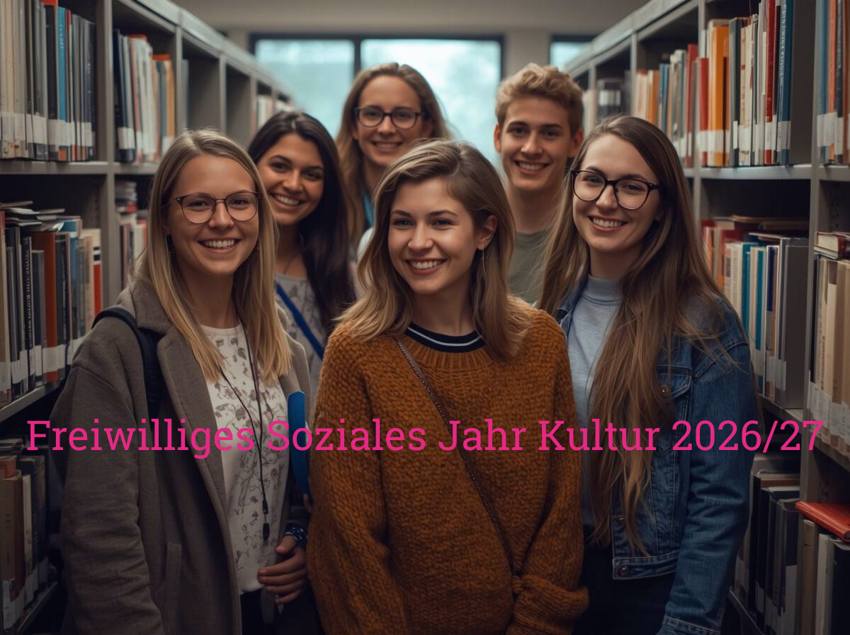 Freiwilliges Soziales Jahr Kultur 202627